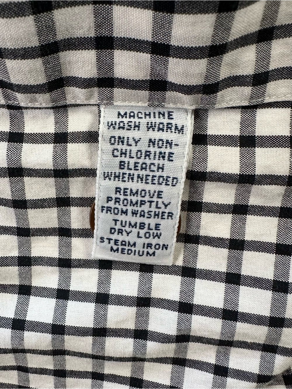 Ralph Lauren Classic Fit Shirt Mens XXL Black White Check Gingham Cotton - Picture 13 of 13
